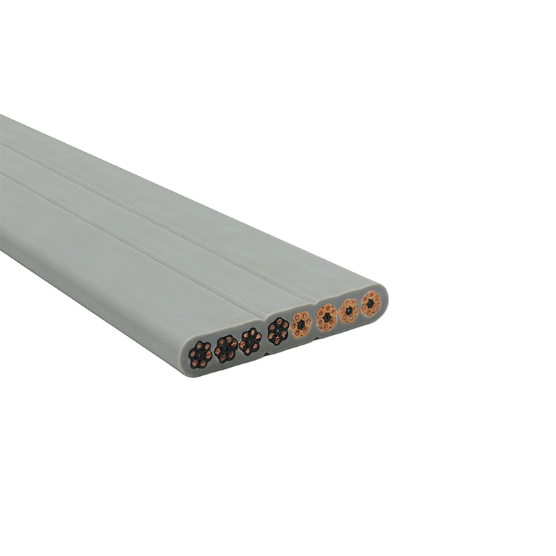 Core PVC Insulated PVC Vagina Elevator Flat Cable
