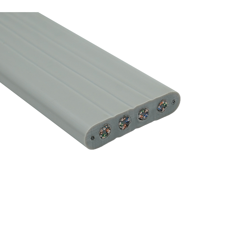 Elevator Flat cable cum ferro filum ac 4 Cat6 Patch cables