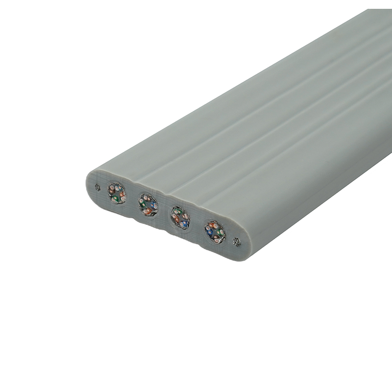 Elevator Flat cable cum ferro filum ac 4 Cat6 Patch cables