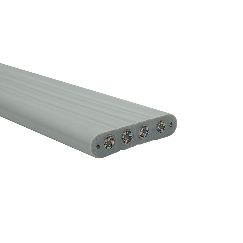 Elevator Flat cable cum ferro filum ac 4 Cat6 Patch cables