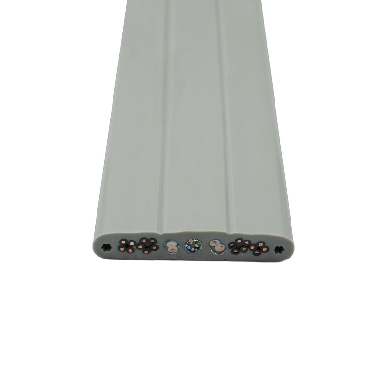 Core PVC Insulated PVC Vagina Elevator Flat Cable cum Ferro filum
